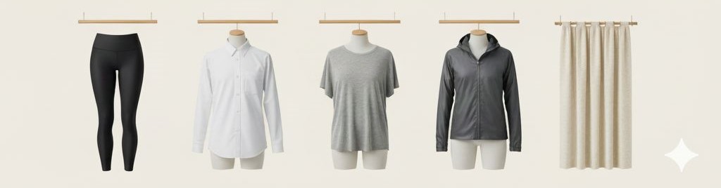 best use cases of polyester with other fibers