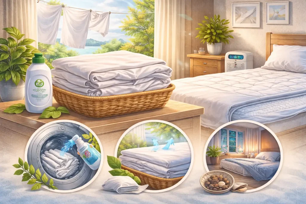 how to safe polyester sheets