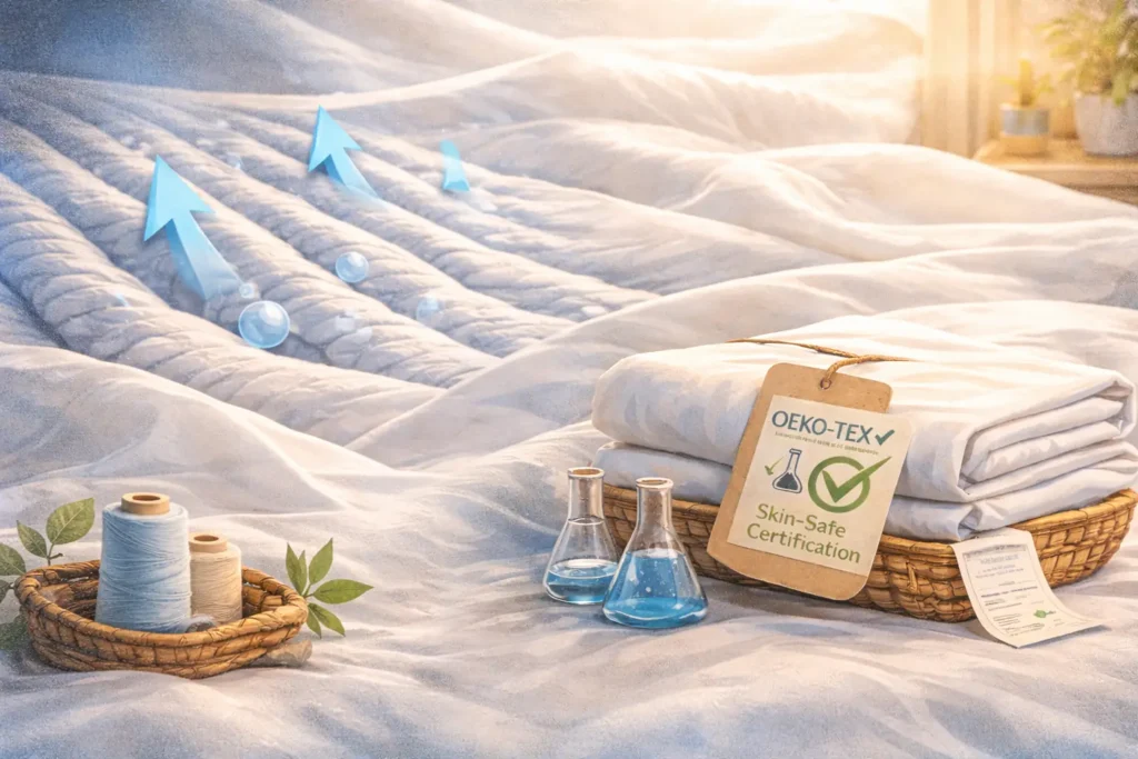 when polyester bdding is not a  problem